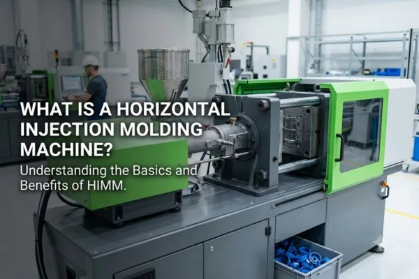 What is a horizontal injection moulding machine?