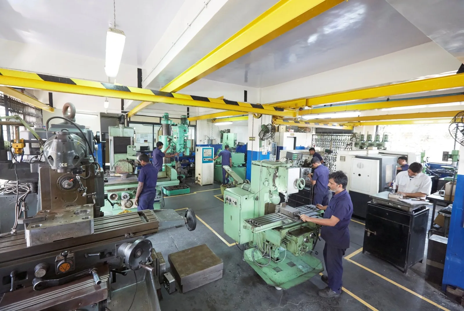 The Pratishna machine shop in Mumbai